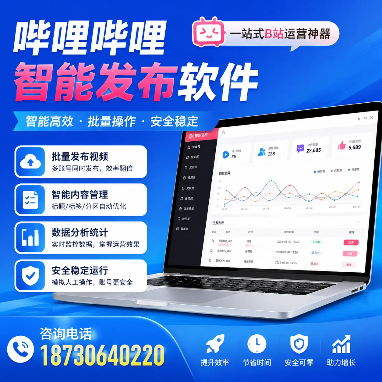 如何通过哔哩哔哩智能发布软件提升 开封 企业曝光率